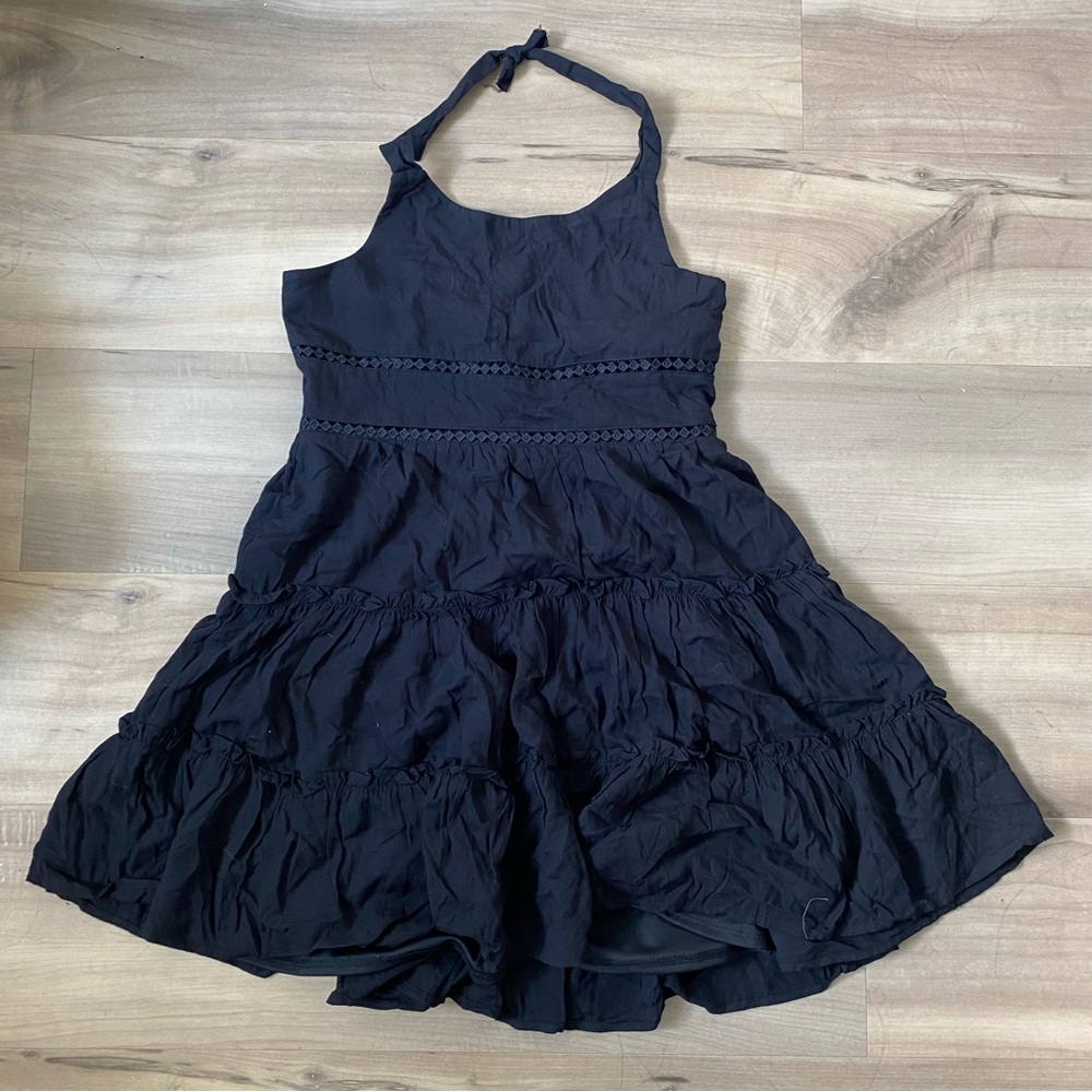 Black Halter Dress